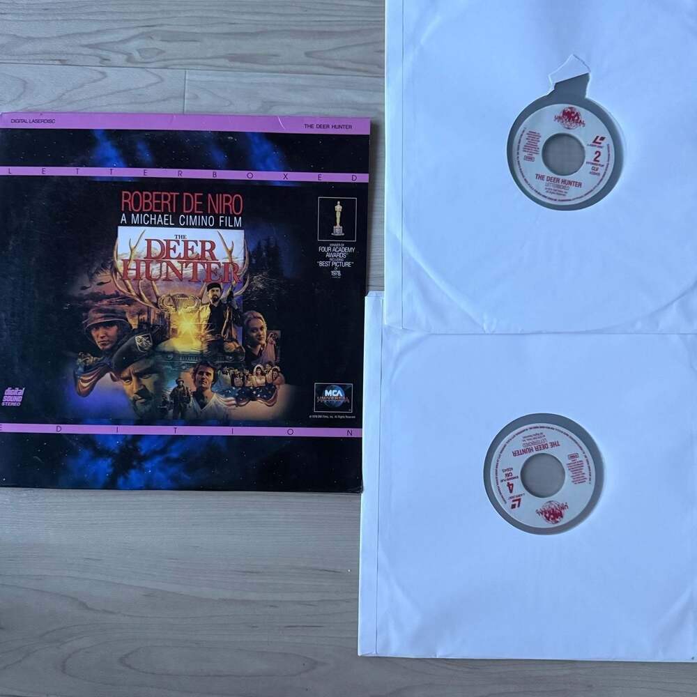 The Deer Hunter (1978) MCA Universal Letterboxed Laserdisc Edition